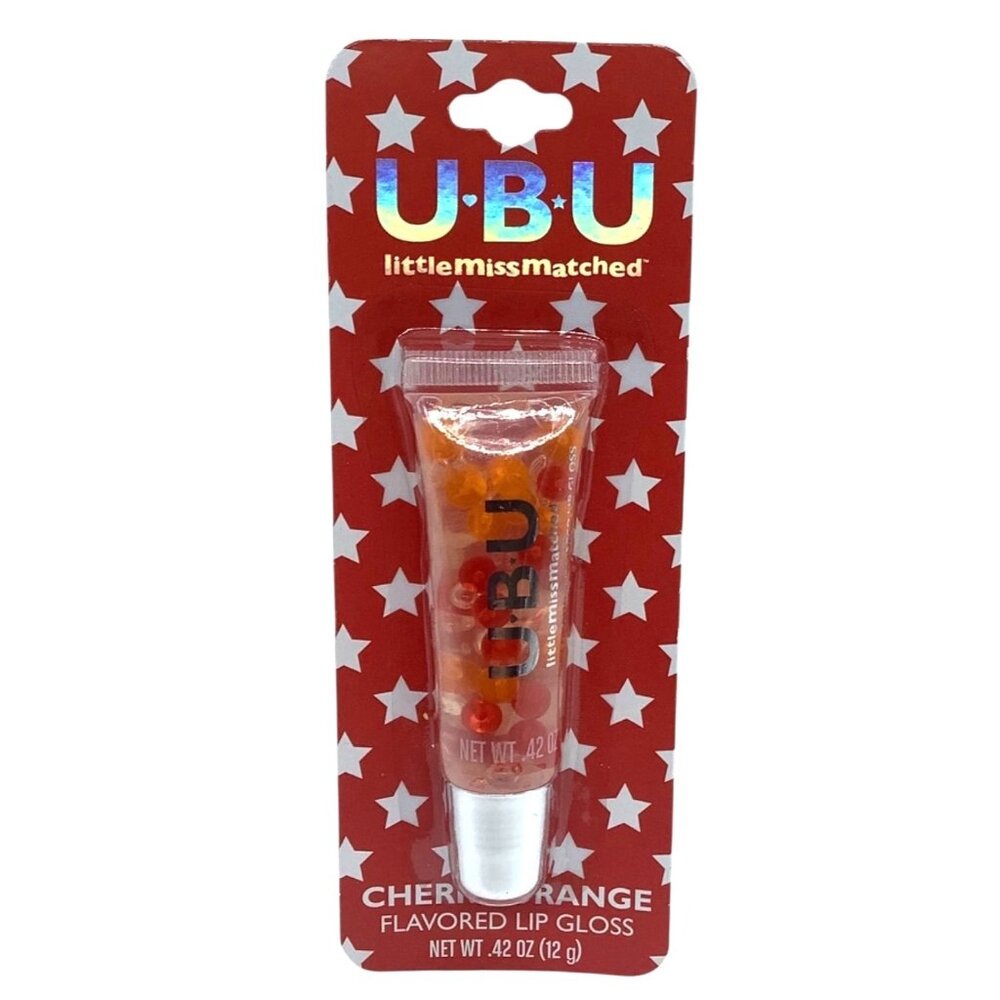 U.B.U‎ Cherry Orange Flavored Lip Gloss By Littlemissmatched DISCONTINUED